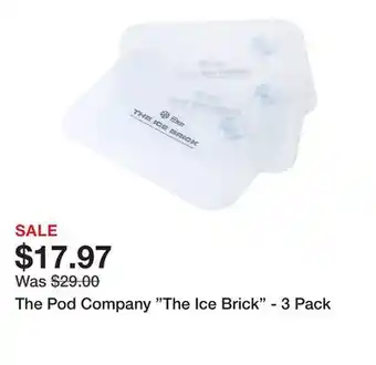 Dick's Sporting Goods The Pod Company The Ice Brick - 3 Pack offer