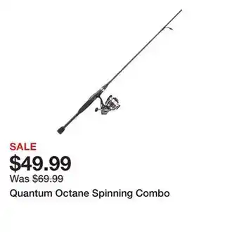 Dick's Sporting Goods Quantum Octane Spinning Combo offer