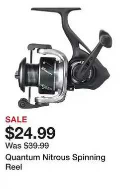 Dick's Sporting Goods Quantum Nitrous Spinning Reel offer
