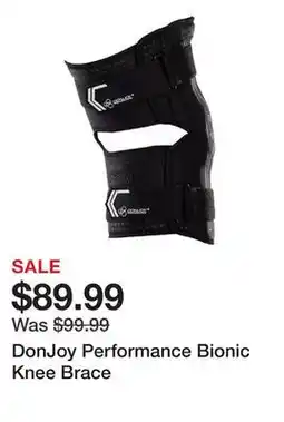 Dick's Sporting Goods DonJoy Performance Bionic Knee Brace offer