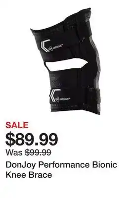 Dick's Sporting Goods DonJoy Performance Bionic Knee Brace offer