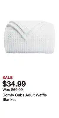 Nordstrom Comfy Cubs Adult Waffle Blanket offer