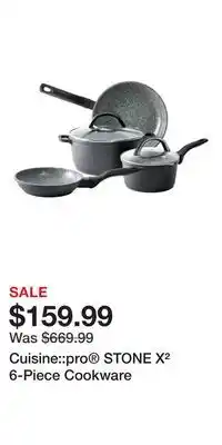 Nordstrom Cuisine::pro STONE X² 6-Piece Cookware offer