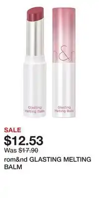 Nordstrom rom&nd GLASTING MELTING BALM offer