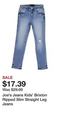 Nordstrom Joe's Jeans Kids' Brixton Ripped Slim Straight Leg Jeans offer