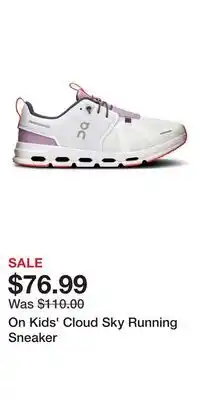 Nordstrom On Kids' Cloud Sky Running Sneaker offer