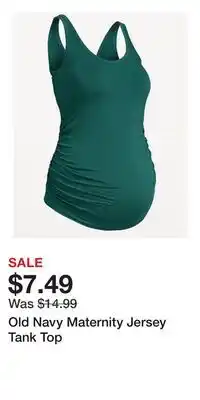 Old Navy Old Navy Maternity Jersey Tank Top offer