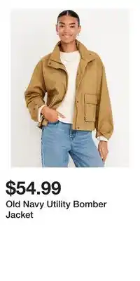 Old Navy Old Navy Utility Bomber Jacket offer