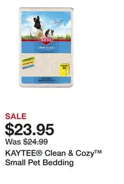 Petsmart KAYTEE Clean & Cozy Small Pet Bedding offer