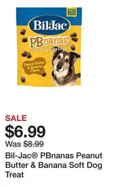Petsmart Bil-Jac PBnanas Peanut Butter & Banana Soft Dog Treat offer
