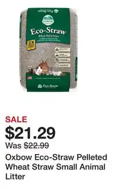 Petsmart Oxbow Eco-Straw Pelleted Wheat Straw Small Animal Litter offer