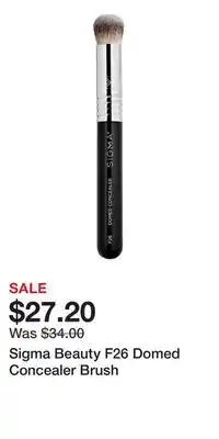 Ulta Beauty Sigma Beauty F26 Domed Concealer Brush offer