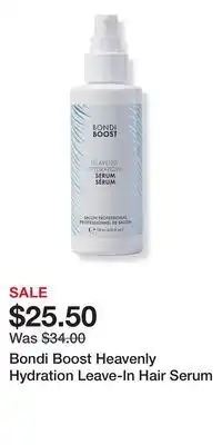 Ulta Beauty Bondi Boost Heavenly Hydration Leave-In Hair Serum offer