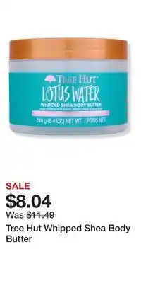 Ulta Beauty Tree Hut Whipped Shea Body Butter offer