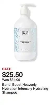 Ulta Beauty Bondi Boost Heavenly Hydration Intensely Hydrating Shampoo offer