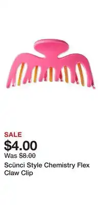 Ulta Beauty Scünci Style Chemistry Flex Claw Clip offer