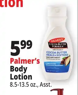 Ocean State Job Lot Palmer's Body Lotion offer