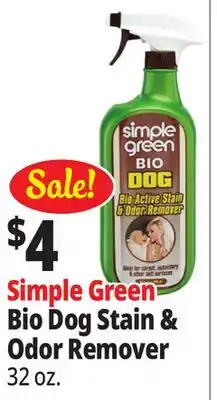 Ocean State Job Lot Simple Green Bio-Active Stain & Odor Remover 32 oz offer