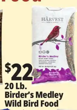 Ocean State Job Lot Harvest Birder's Medley Wild Bird Food 20 lbs offer
