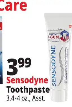 Ocean State Job Lot Sensodyne Toothpaste offer