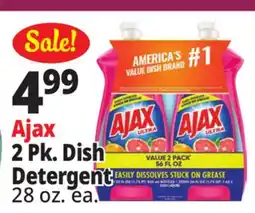 Ocean State Job Lot Ajax 2 Pk. Dish Detergent offer