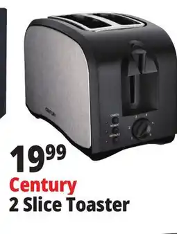 Ocean State Job Lot Century 2 Slice Wide Slot Toaster offer