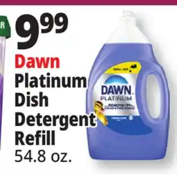 Ocean State Job Lot Dawn Platinum Dish Soap Liquid Refill 54.8oz offer