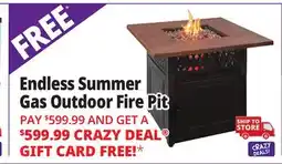 Ocean State Job Lot Endless Summer Donovan LP Gas Outdoor Fire Pit with Dual Heat Technology offer