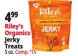 Ocean State Job Lot Riley's Organics Jerky Treats offer