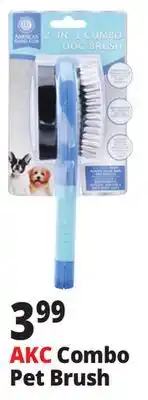 Ocean State Job Lot AKC Combo Pet Brush offer