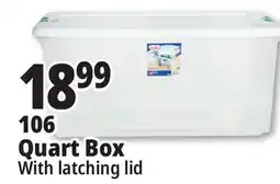 Ocean State Job Lot Sterilite Latch Top Storage Box 106 Qt offer