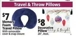 Ocean State Job Lot Travel & Throw Pillows offer