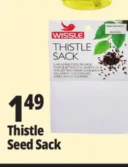 Ocean State Job Lot Wissle Thistle Sack Bird Feeder offer
