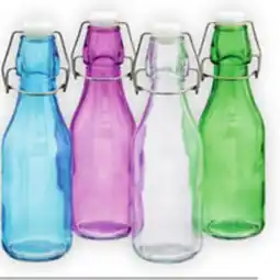 Ocean State Job Lot Air Tight Glass Bottles offer