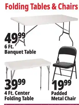 Ocean State Job Lot Folding Tables offer