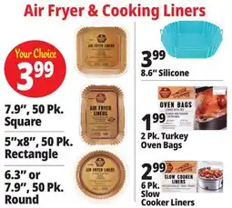 Ocean State Job Lot Cooking Liners offer