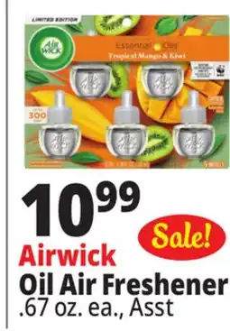 Ocean State Job Lot Airwick Oil Air Freshener offer