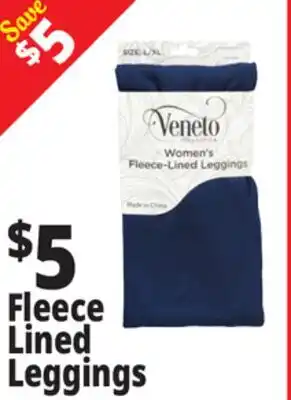 Ocean State Job Lot Fleece Lined Leggings offer
