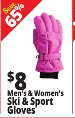 Ocean State Job Lot Men's & Women's Ski & Sport Gloves offer