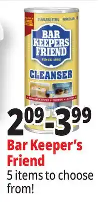 Ocean State Job Lot Bar Keepers Friend Multipurpose Cooktop Cleaner 13 oz offer