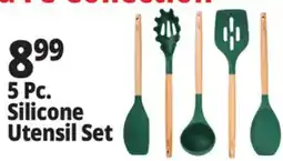 Ocean State Job Lot 5 Pc. Silicone Utensil Set offer
