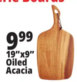 Ocean State Job Lot 19x9 Oiled Acacia offer