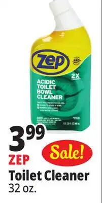 Ocean State Job Lot ZEP Acidic Toilet Bowl Cleaner 32 oz offer