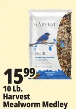Ocean State Job Lot Harvest Seed & Supply Mealworm Medley Wild Bird Food 10 lb offer