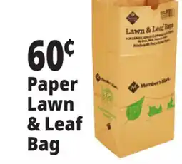 Ocean State Job Lot Single Paper Lawn & Leaf Bag offer