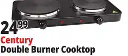 Ocean State Job Lot Century Double Burner Cooktop offer