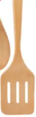 Ocean State Job Lot Beech Wood Slotted Spatula offer