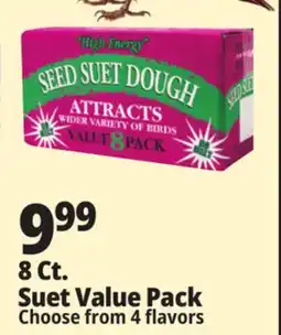Ocean State Job Lot Seed & Suet High Energy Suet Value Pack 8 Count offer