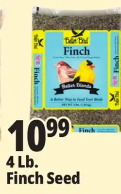 Ocean State Job Lot Better Bird Finch Bird Food 4 lbs offer
