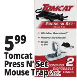 Ocean State Job Lot Tomcat Press N' Set Mouse Trap 2 ct offer